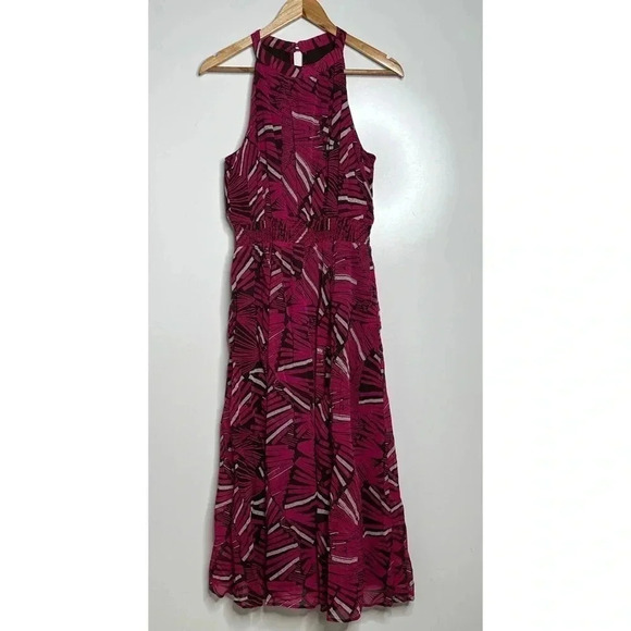 Maeve Anthropologie NWOT Kelli Halter Maxi Dress Size MP - Picture 3 of 12